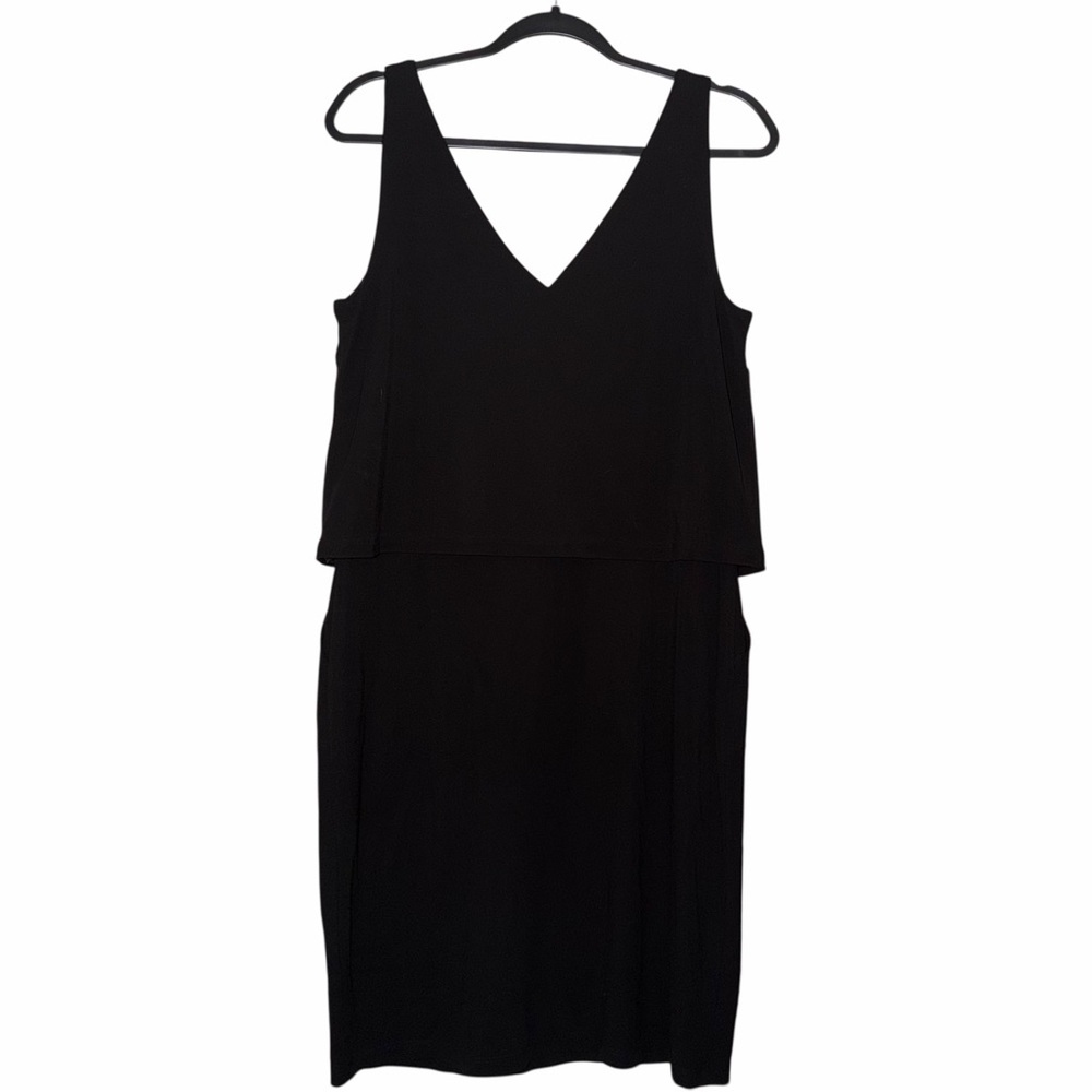 Ralph Lauren Layered Sleeveless Sheath Dress Size Medium - Picture 5 of 7